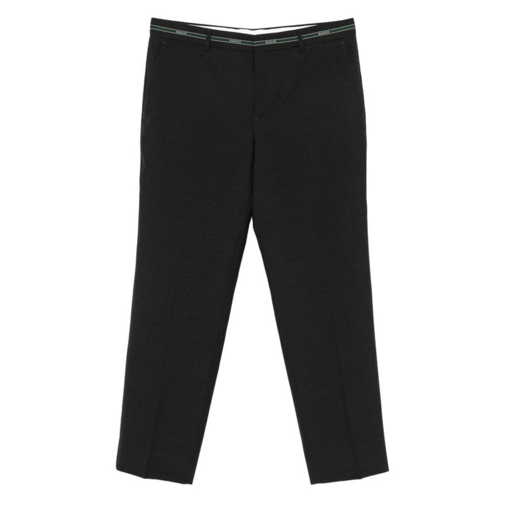 Gucci Grey Trousers - Regular & Straight-Leg Trousers Men